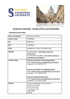 Unviersite Sorbonne Paris_2022_23_Fact Sheet