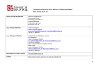 University of Bristol Study Abroad (Subject pathway) - Fact Sheet 24-25 .pdf