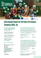 Information Sheet for Partners & Erasmus+ Students 2025-26.pdf