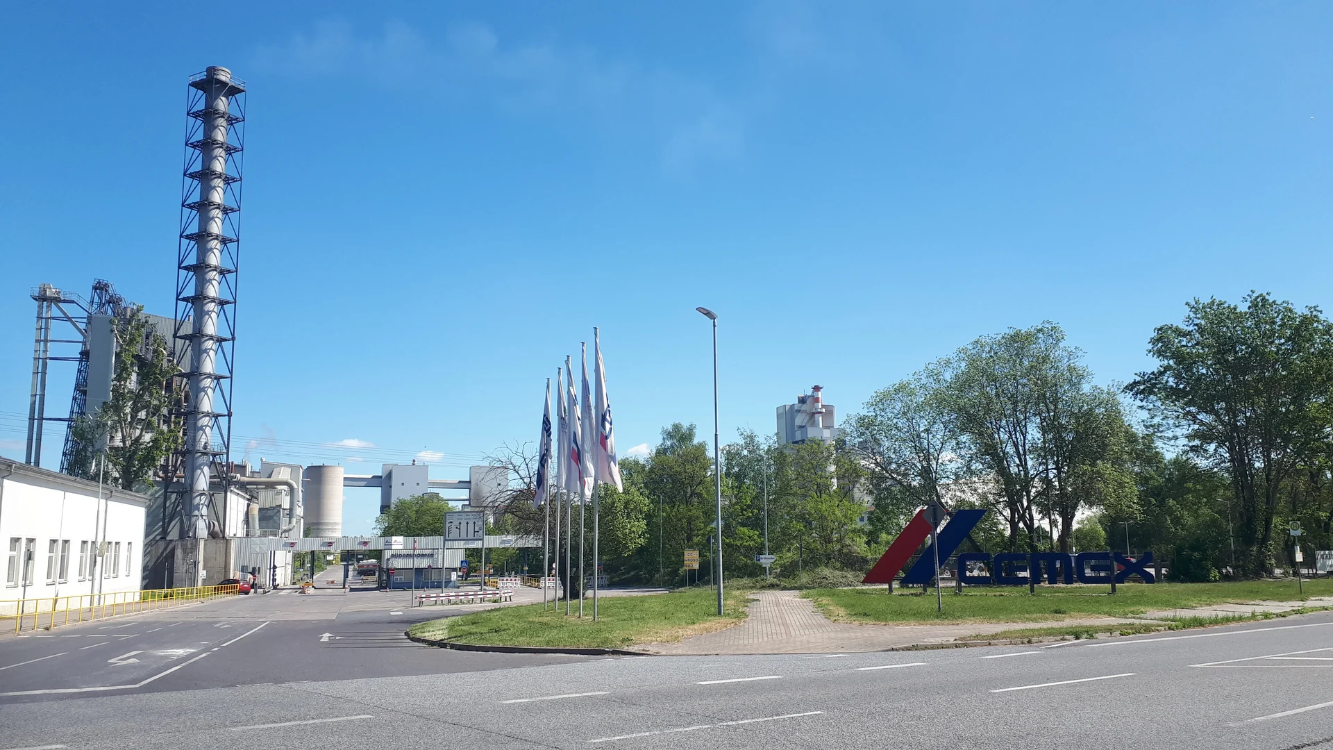 Cemex Cement Plant in Rüdersdorf (Brandenburg)
