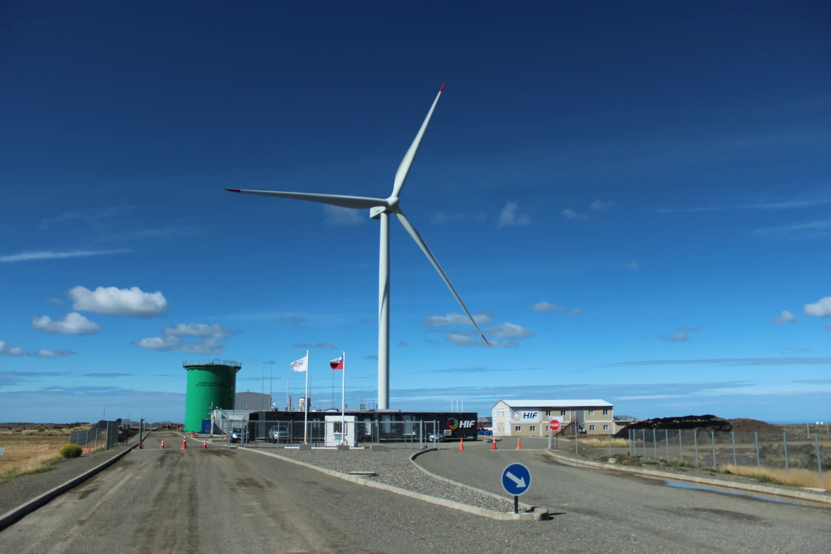 Pilotprojekt Haru Oni zur Herstellung von eFuel in der chilenischen Region Magallanes