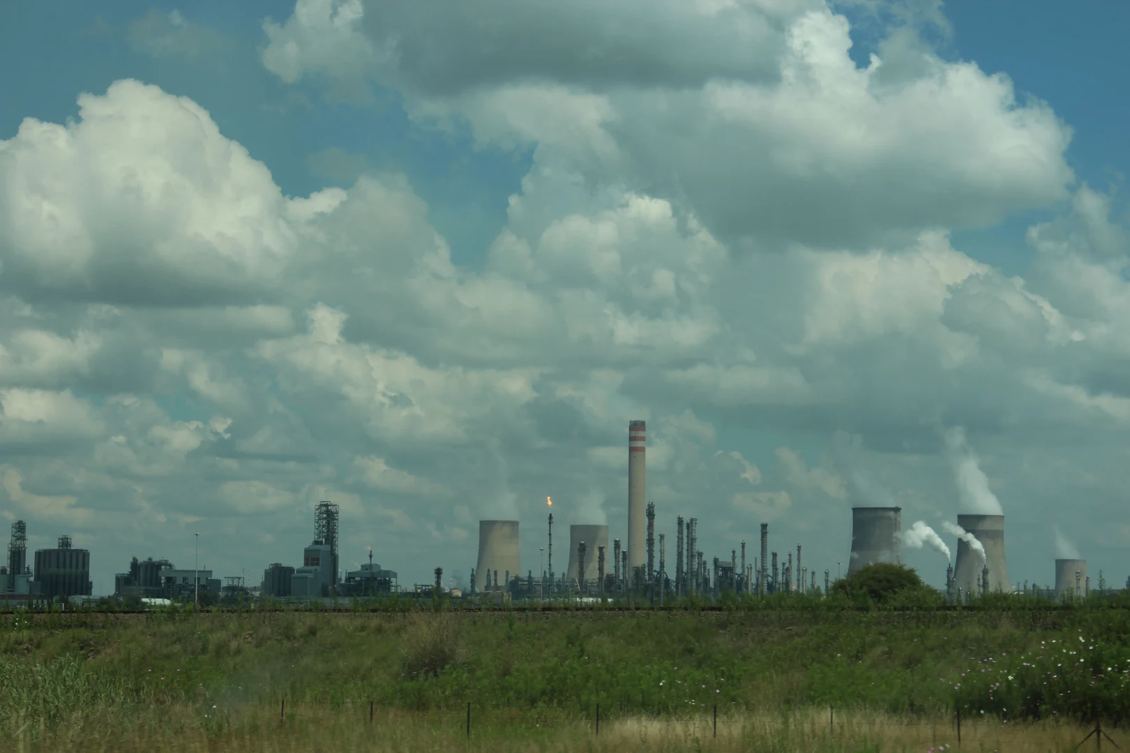 Sasols Anlage für synthetische Kraftstoffe in Secunda