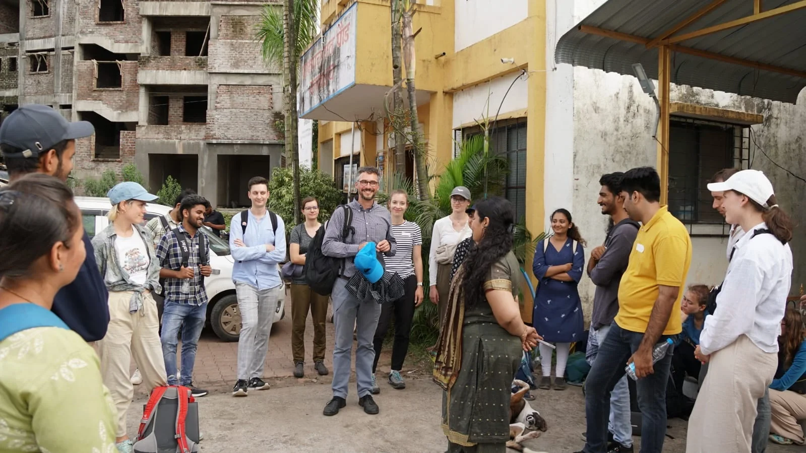 Carsten Butsch während der Masterexkursion nach Indien im Sommersemester 2023