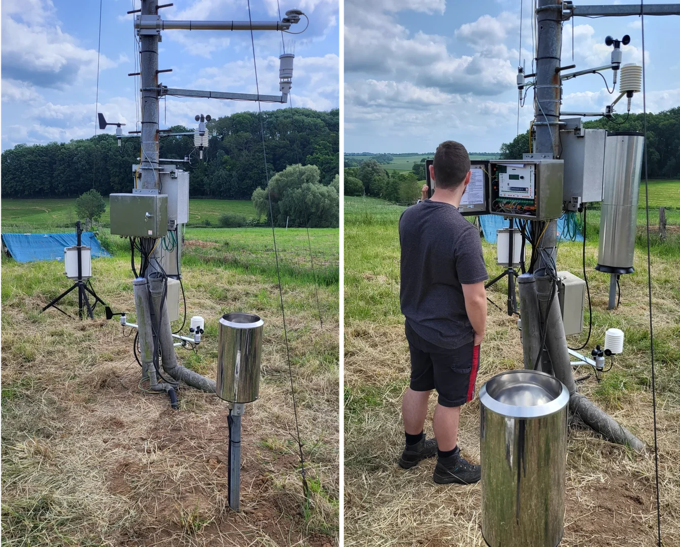 Neue Klimastation auf Gut Frankenforst