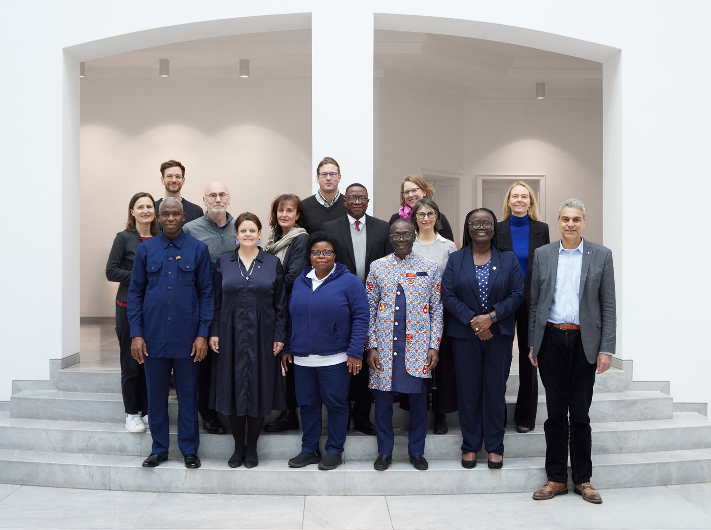 Die Delegation aus Ghana besucht die Universität Bonn.
