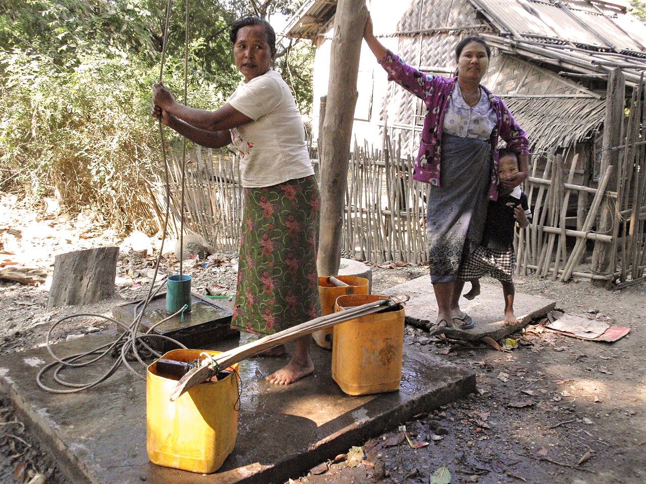 GW Brunnen in Myanmar