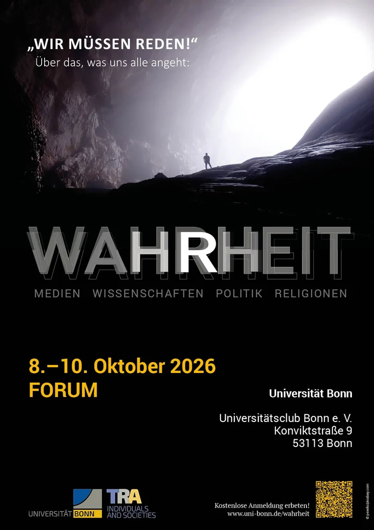 Forum Wahrheit: Öffentliche Tagung mit Workshops und Call for Posters