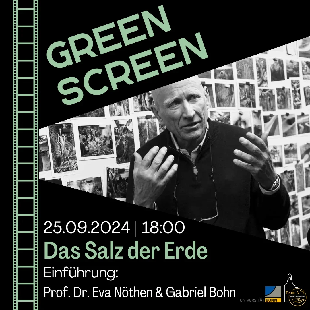 Poster Zur Veranstaltung GreenScreen "Das Salz der Erde"