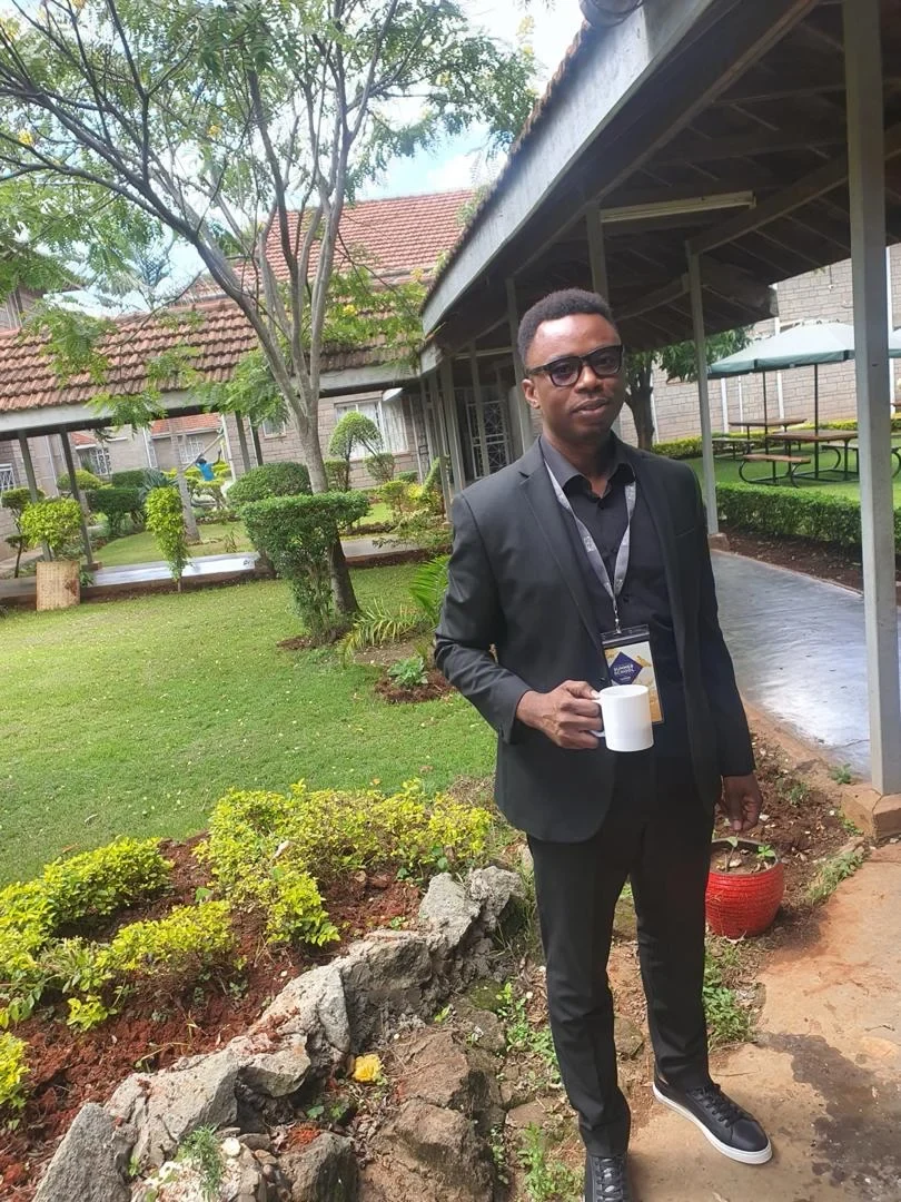 Phillip Garjay Innis at the International Public Policy Association Conference in Nairobi, Kenya in April 2023